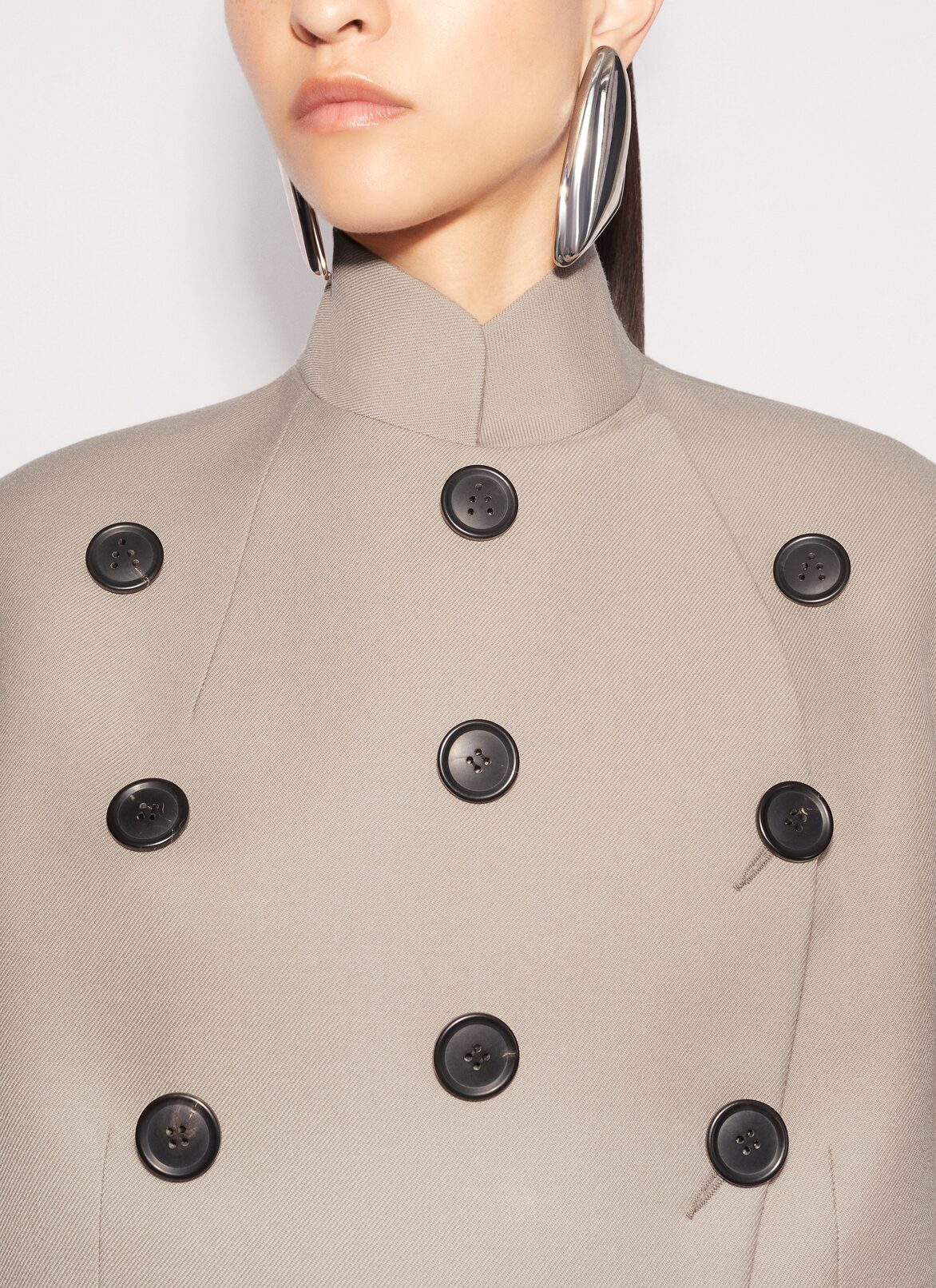 SHORT BREASTED JACKET ALAÏA NUDE SHORT BREASTED JACKET